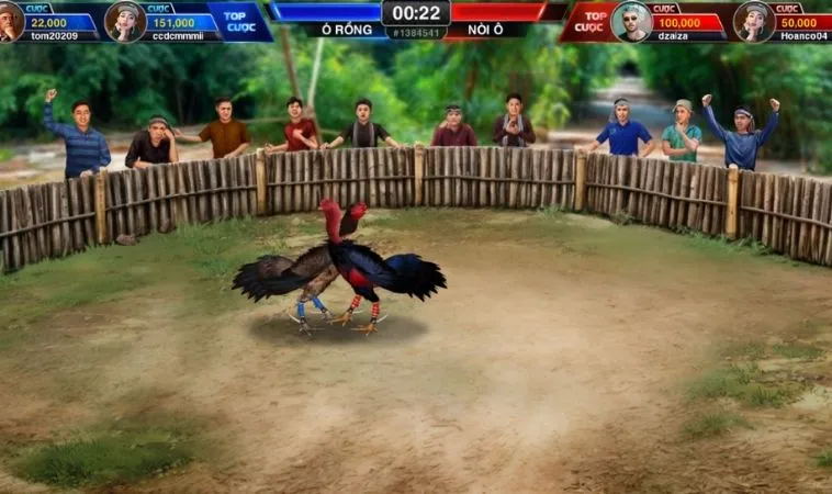 Hướng Dẫn Cách Chơi Đá Gà 3D Tại Vui123 Đơn Giản Dễ Thắng 2 Giao diện chơi Đá Gà 3D Tại Vui123
