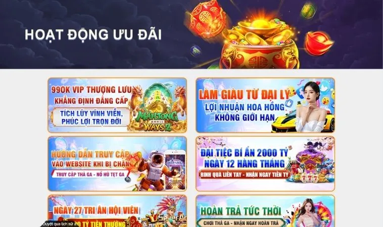 Khuyến Mãi Vui123 Ngập Tràn Quà Tặng Tăng Hưng Phấn Cá Cược 1 khuyến mãi Vui123